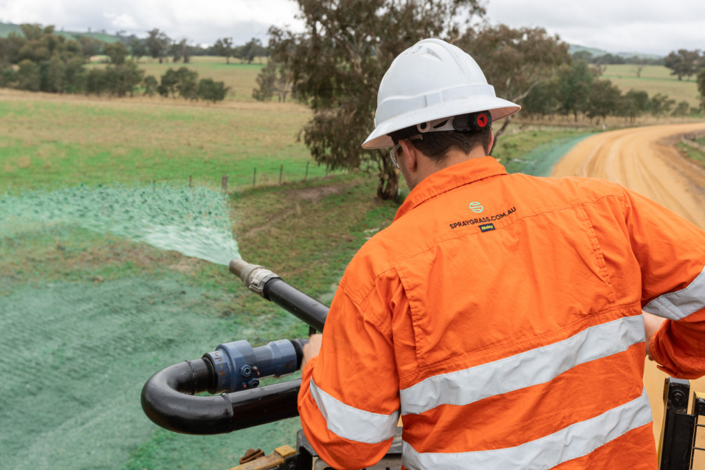 Spraygrass® Hydromulching